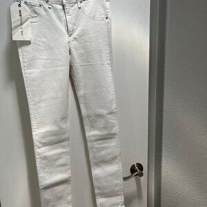 Rag & Bone white skinny jeans